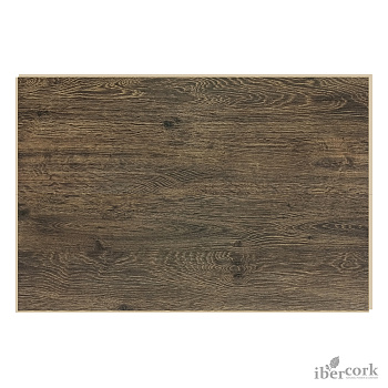 Пробковый плавающий паркет с цифровой HD печатью Робле сепиядо